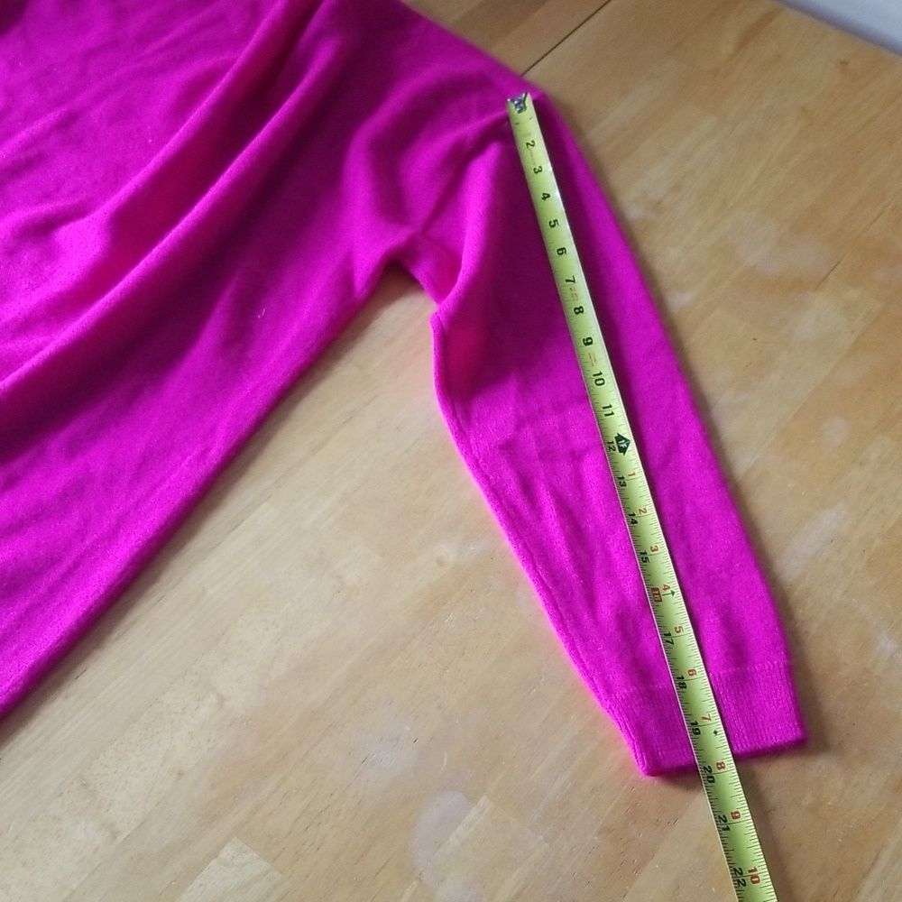 Talbots Cashmere V-Neck Sweater - Picture 9 of 11